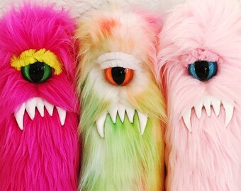 Lil' Clopsy the cyclops monster art doll creature
