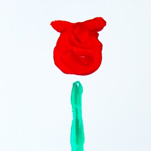 Flower Cards: Original handpainted & signed flower cards (3 pack)