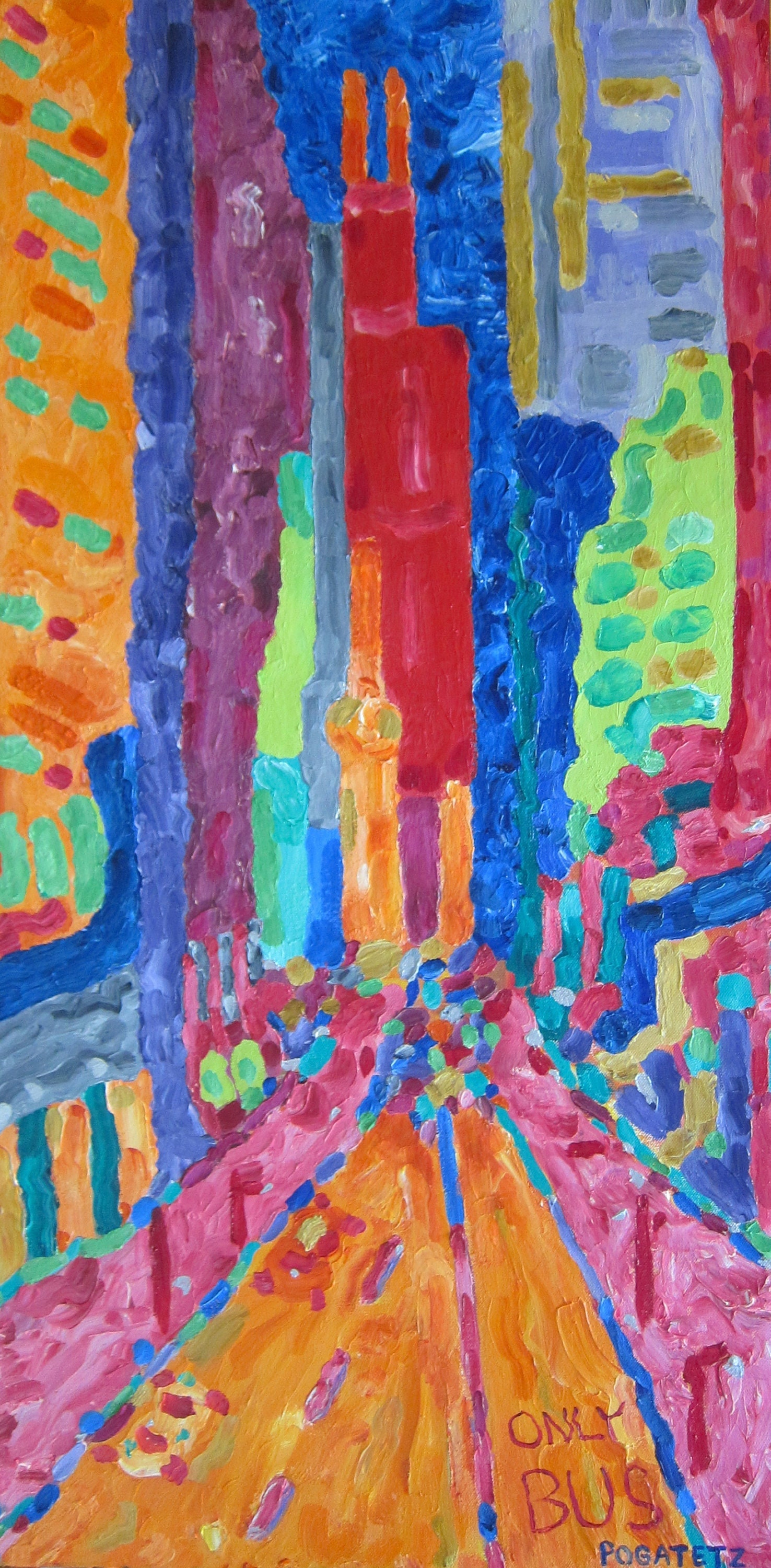 Adams View -- Original oil on canvas