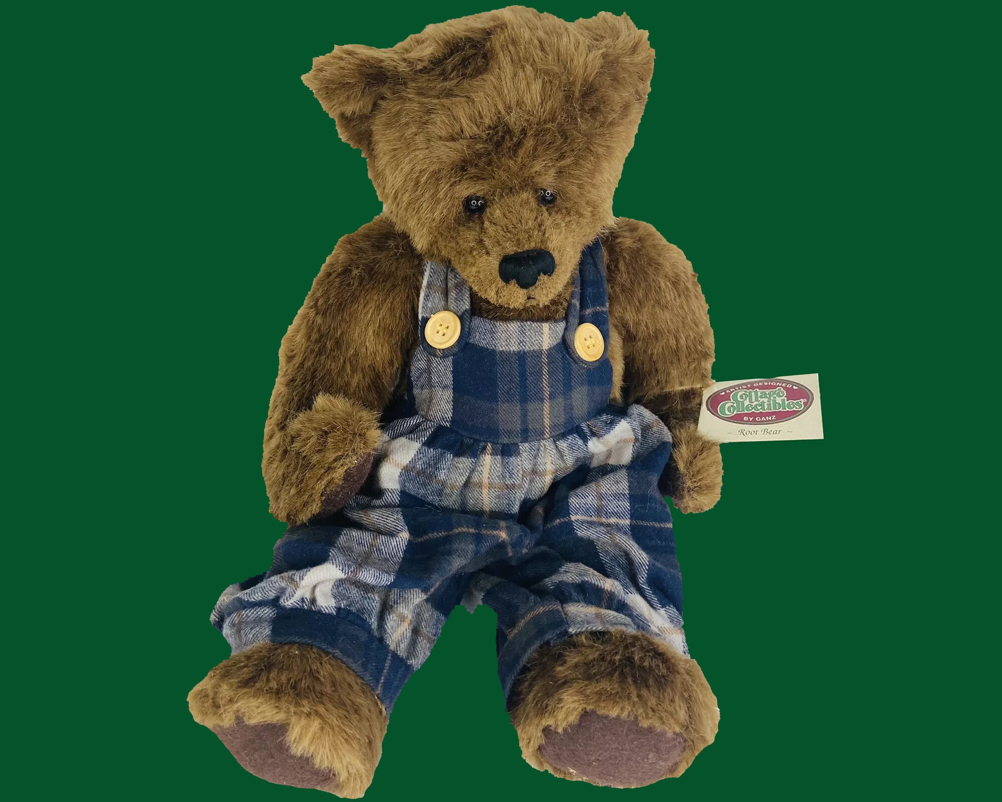 cottage collectibles ベア　ぬいぐるみ Ganz Cottage Collectibles Dexter, Yes/No Teddy Bear, All