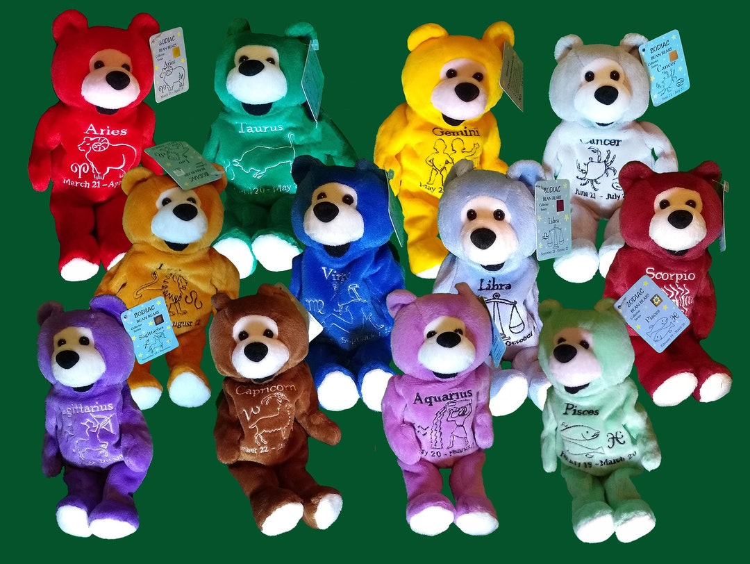 Very Rare Your Choice Of 1999 Zodiac Bears By Mystical Treasures Etsy very-rare-your-choice-of-1999-zodiac-bears-by-mystical-treasures-etsy
