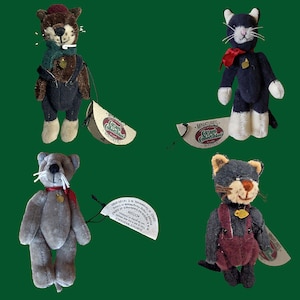cottage collectibles ベアー大 Ganz Cottage Bears - Etsy