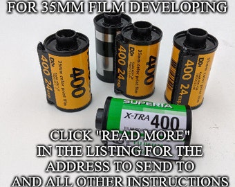 35mm Color Film Processing And Printing-- Send Us Your Film Or Disposable Camera, And Get Negatives, Prints, And/Or CDs: C41 Color Process