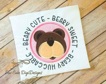 Beary Cute - Beary Sweet - Beary Huggable