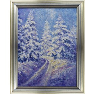 Snowy road, winter, snowy forest, countryside, rural,plowed road,  spruce,trees, pine forest, mountain road, cloudy weather, snowfall, snow,