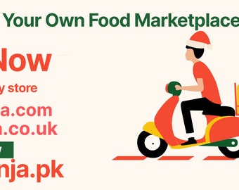 Brand New Online Food Ordering and Delivery Business with 3 Apps and Domains