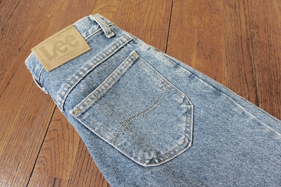 80s Vintage Lee Denim Blue Jeans 