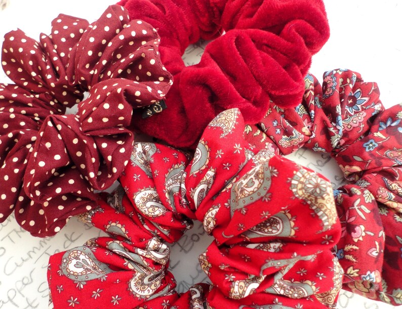 Gifts For Girls Hair Scrunchy Large Velvet Scrunchies Gifts For Ladies Luxurious Velvet Velour Scrunchies