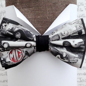Bow ties for men, MG cars pre tied bow tie