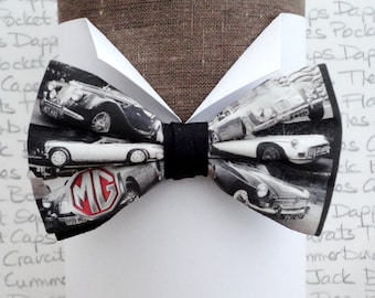 Bow ties for men, MG cars pre tied bow tie