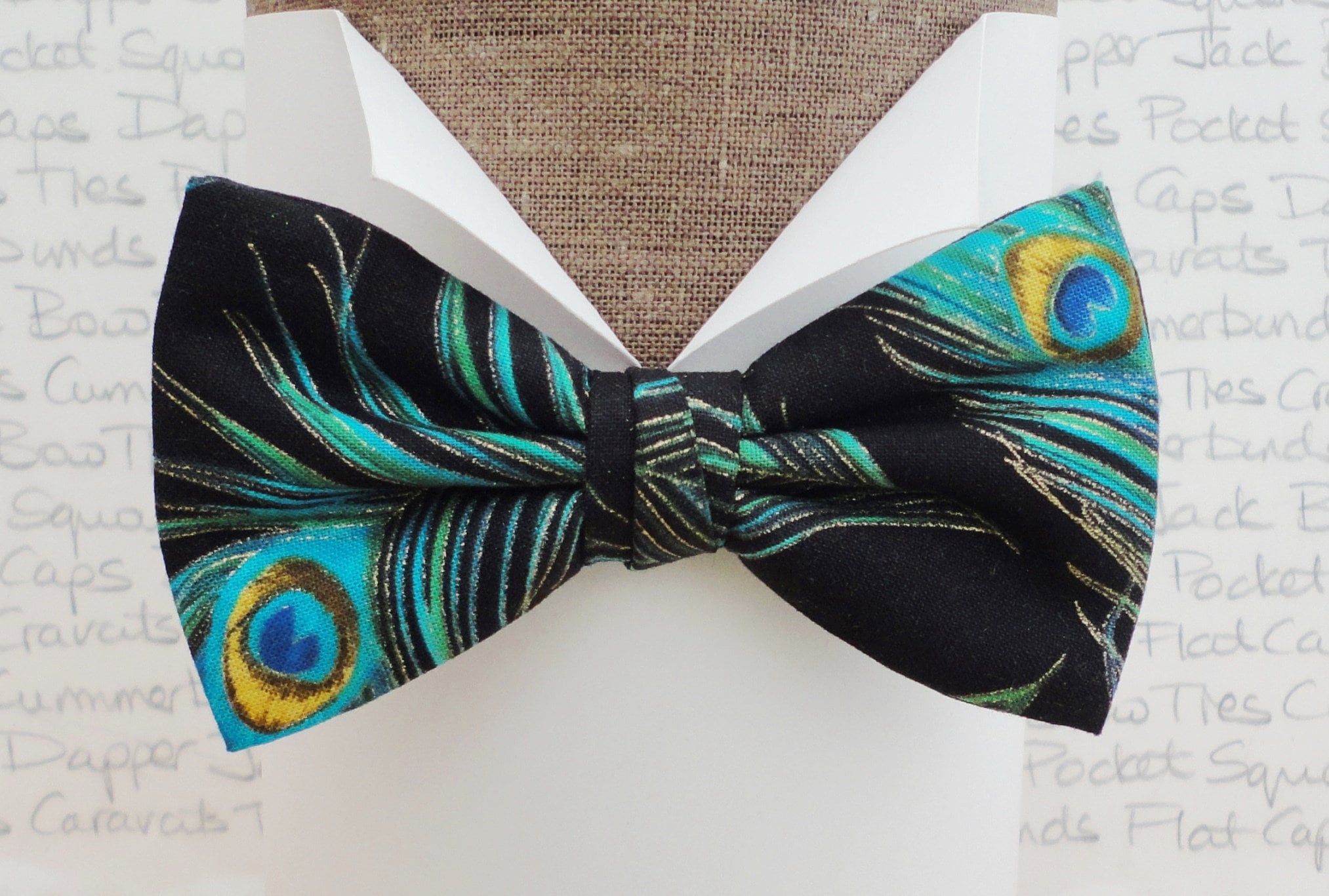 Peacock Feather Handmade Bow Tie Wedding Tuxedo Necktie Cravat Decor Accessories Peacock Feather Handmade Bow Tie Wedding Tuxedo Necktie Cravat Decor Accessories