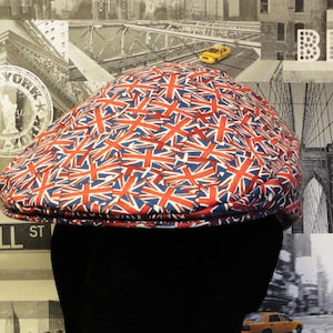 Flat Cap, Union Jack Flat Cap, Men's Hats