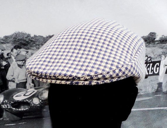 check flat cap