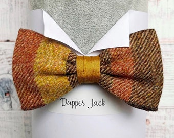 Pure Wool and Silk Pre Tied Bow Tie