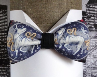 Bow Tie, Taurus The Bull Zodiac Sign Bow Tie, Bow ties for men