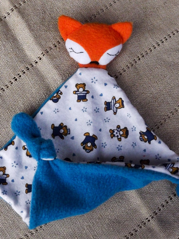 fox baby comforter