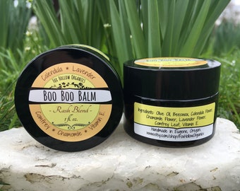 Boo Boo Balm - Herbal Salve for cuts, rashes, burns, bug bites & so much more!