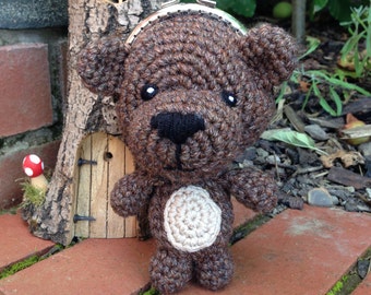 Teddy Bear Coin Purse Crochet Pattern