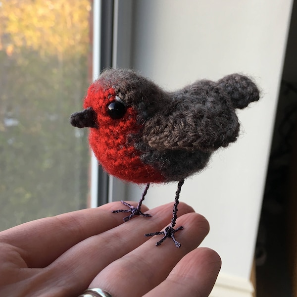 Lifelike Robin Crochet Pattern