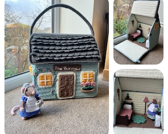 Grandma Mouse's House Crochet Pattern