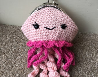 Jellyfish Coin Purse Crochet Pattern