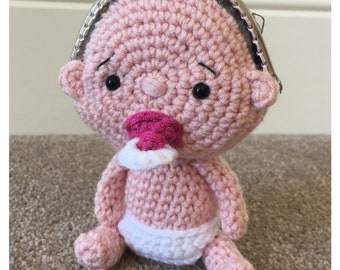 Baby Coin Purse Crochet Pattern