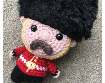 Queen's Guardsman Soldier Crochet Pattern