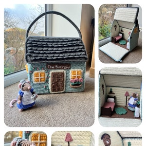 Grandma Mouse's House Crochet Pattern