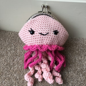 Jellyfish Coin Purse Crochet Pattern