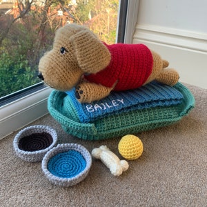 Labrador Puppy Playset Crochet Pattern