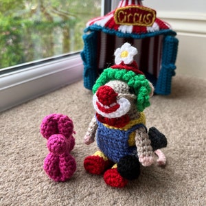 Circus Mouse Crochet Pattern