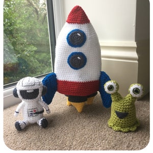 Astronaut & Rocket Playset Crochet Pattern