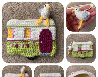 Caravan Zip Purse Crochet Pattern