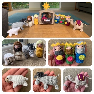 Small & Simple Nativity Set Crochet Pattern