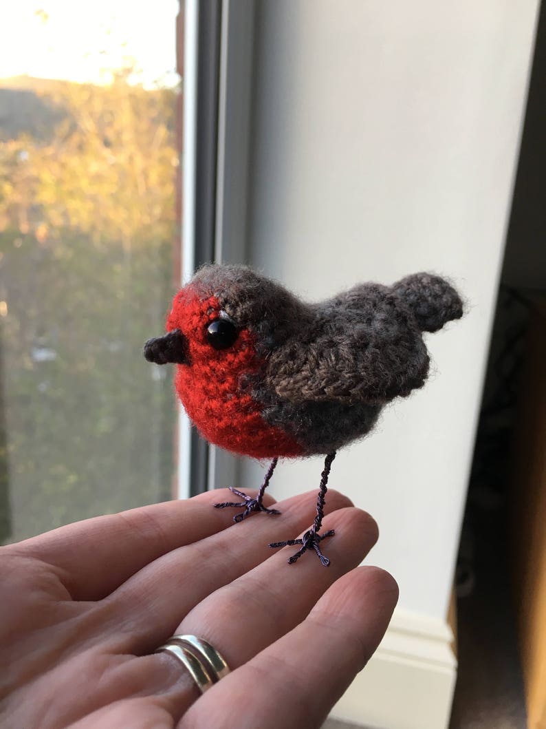 Lifelike Robin Crochet Pattern image 1