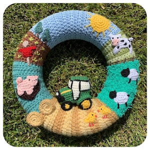 Farming Wreath Crochet Pattern