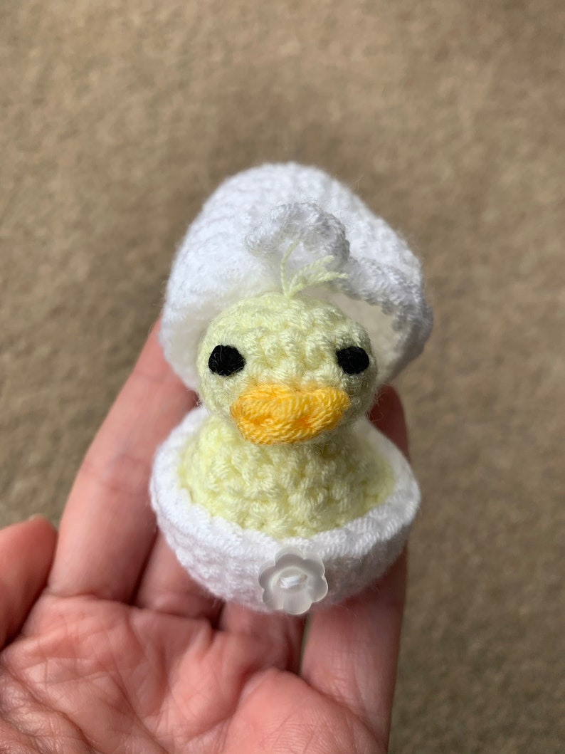 Duck with Hatching Duckling Crochet Pattern image 6