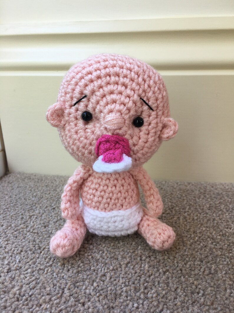 baby doll amigurumi crochet pattern