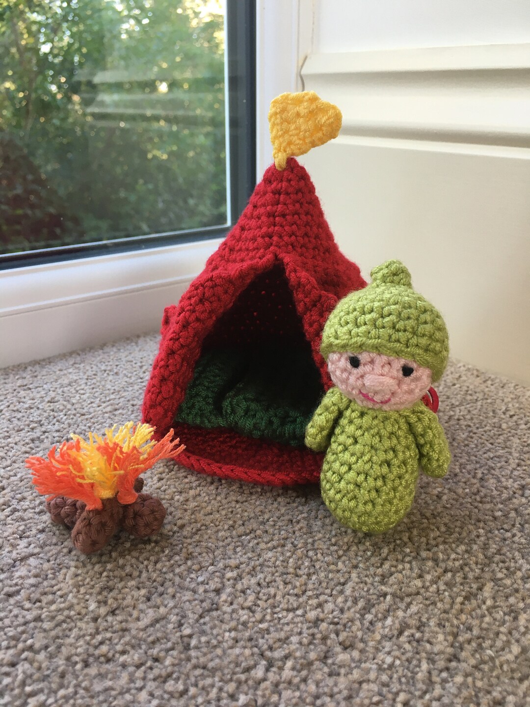 Camping Pocket Pal Crochet Pattern - Etsy Canada
