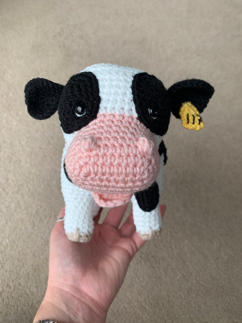 Cow With Calf Crochet Pattern image 10