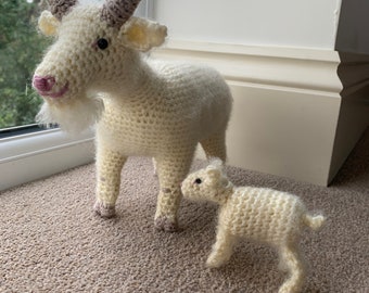 廃盤　新品　ジェリーキャット　ヤギ　やぎ　ゴート　Ginny Goat Glenny Goat - Official Jellycat