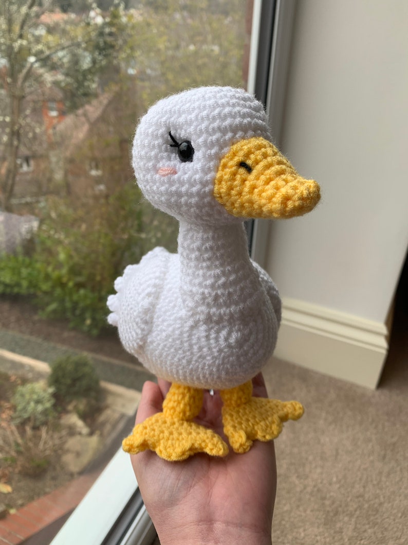 Duck with Hatching Duckling Crochet Pattern image 3