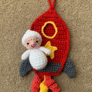 Rocket Pocket Pal Crochet Pattern image 5