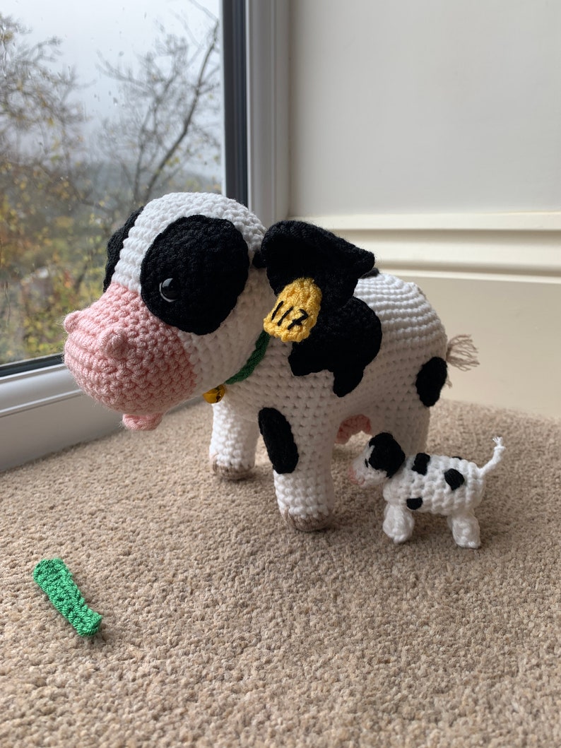 Cow With Calf Crochet Pattern image 9