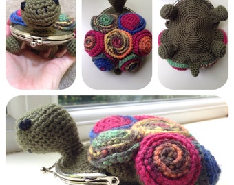 Tortoise Coin Purse Crochet Pattern