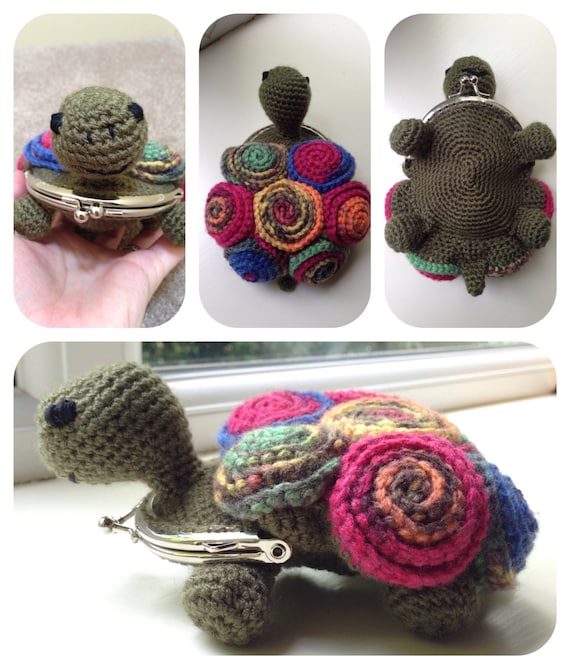 Tortoise Coin Purse Crochet Pattern | Etsy