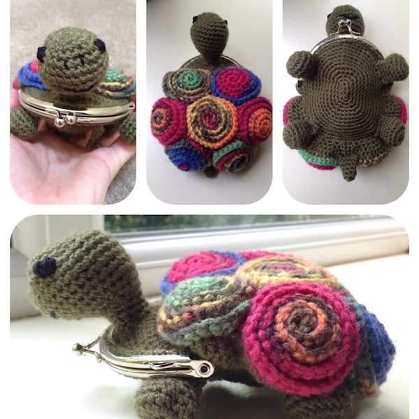 Tortoise Coin Purse Crochet Pattern