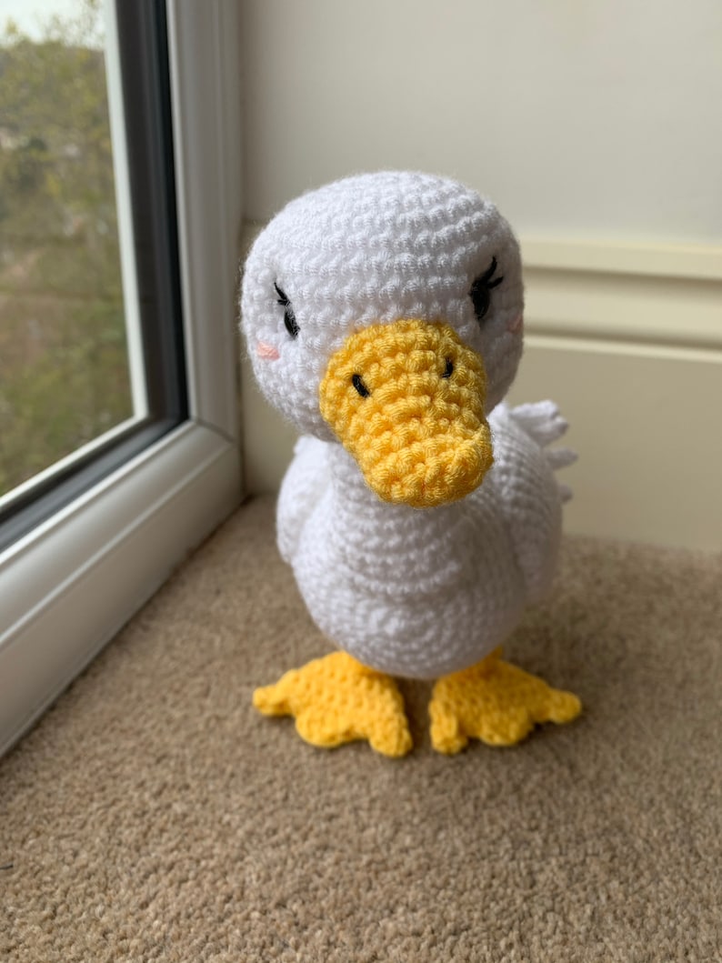 Duck with Hatching Duckling Crochet Pattern image 2