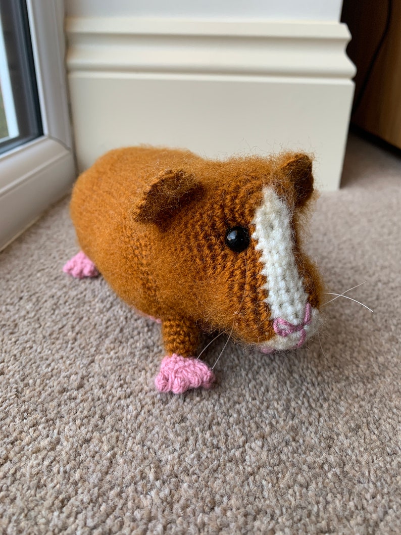 Guinea Pig with Baby Crochet Pattern zdjęcie 2