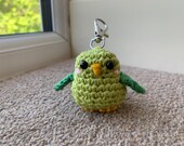 ＃552 新緑✴イエローグリーン✴小鳥✴レジンヘアゴムキーホルダーブローチ Thank You Teacher: Bird, Rocket & Flower Keychains Crochet Pattern